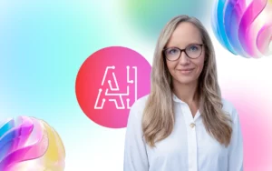 Edyta Kosowska na grafice promującej bezpłatny webinar „Agenci AI w systemach ERP. Nowy podział pracy w Twojej firmie”, który odbędzie się 14 września 2026 roku o godzinie 11:00. Podczas spotkania zostaną przedstawione praktyczne zastosowania agentów AI w systemach Comarch ERP XL, Comarch ERP Optima i Comarch Betterfly.