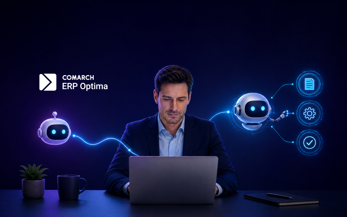 Agenci AI wspierający księgowość w Comarch ERP Optima